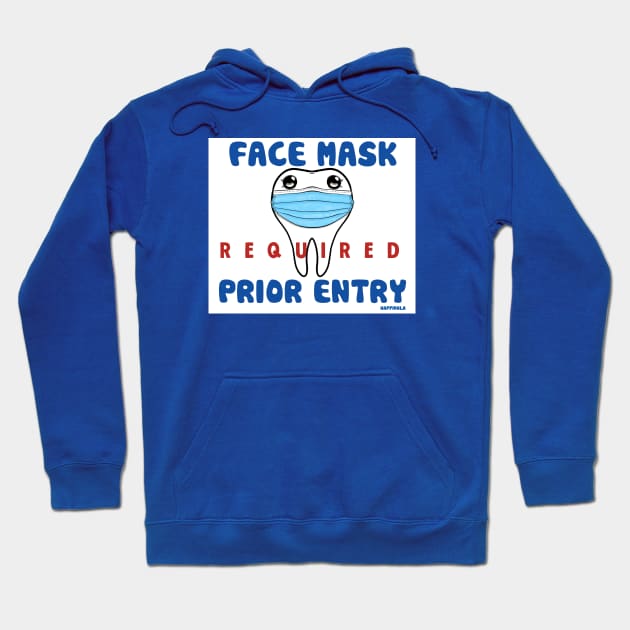 Molar Face Mask Hoodie by Happimola
